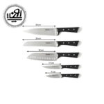 سرویس چاقو 6 پارچه تفال مدل ice force